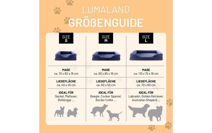 Produktbild Lumaland Hundebett Indoor Cord M (Hund)