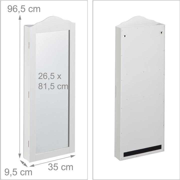 Produktbild Relaxdays Schmuckschrank