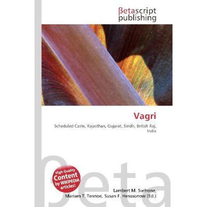 Vagri, Fachbücher von Lambert M. Surhone, Miriam T. Timpledon, Susan F. Marseken