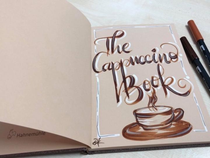 Produktbild Hahnemühle The Cappuccino Book A 5 Hochformat 80 Seiten 120 g (A5, Harter Einband)