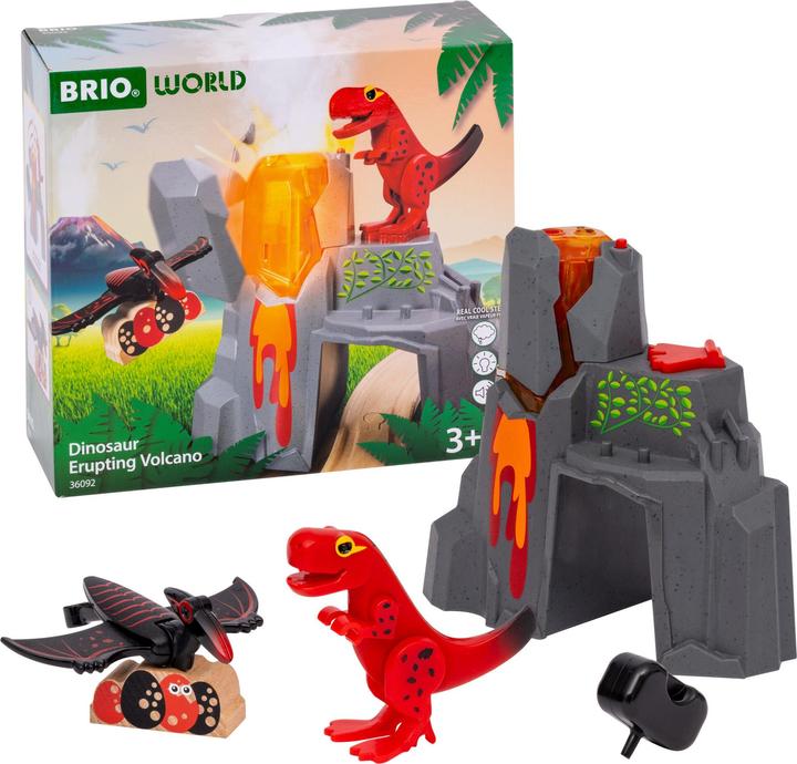 Produktbild Brio Dinosaur Erupting Volcano