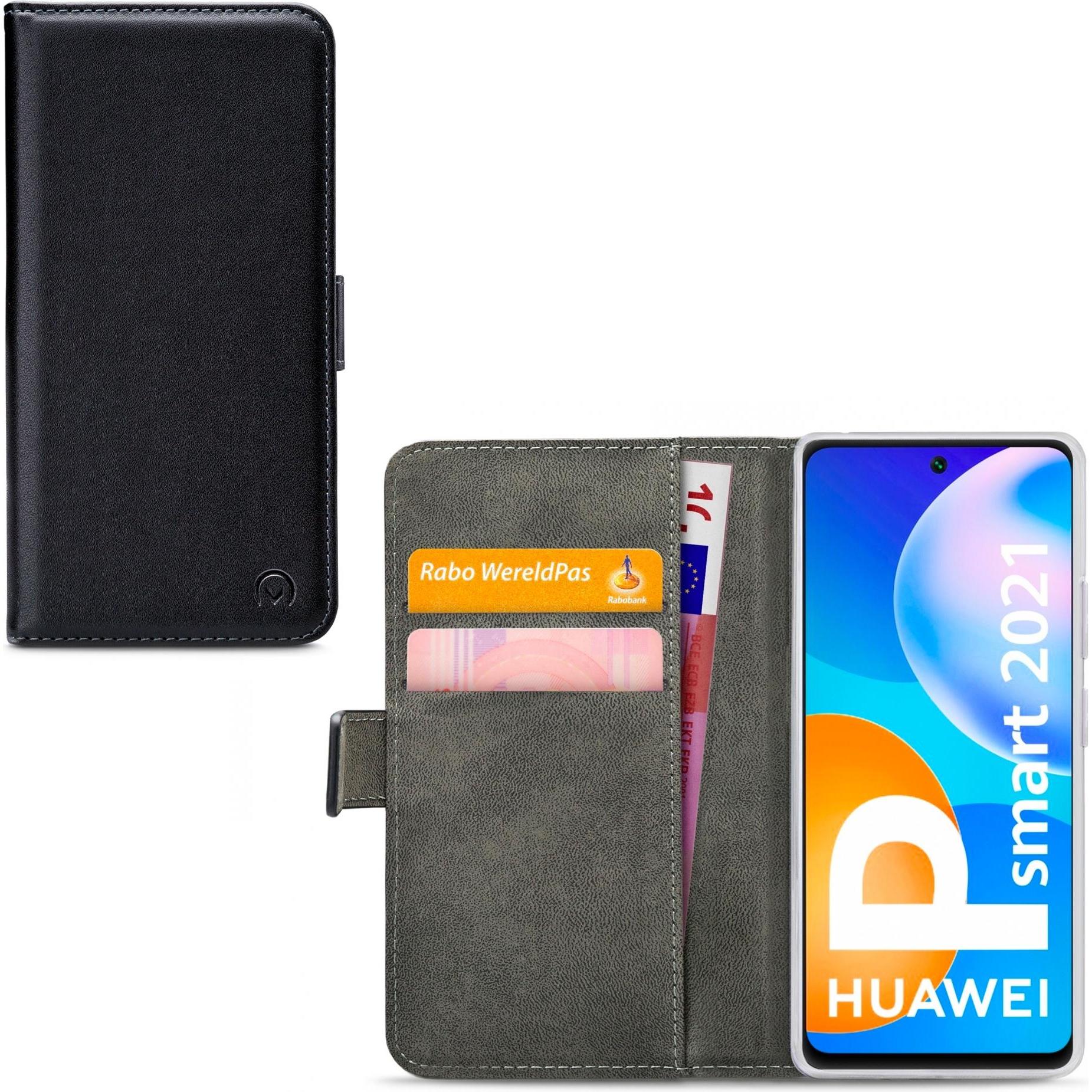 Thumbnail - Mobilizera Mobilize Classic Gelly Wallet Book Cover Til Huawei P Smart (2021) Sort (Huawei P Smart (2021)), Smartphone H...
