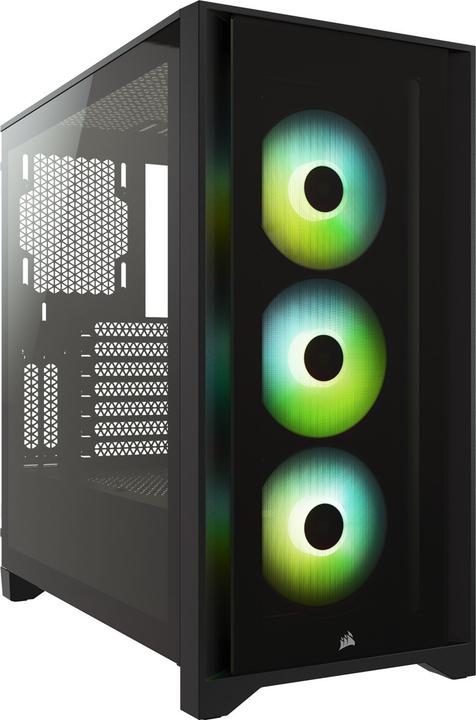 Actual product image Corsair iCUE 4000X (ATX, mATX, Mini-ITX, E-ATX)