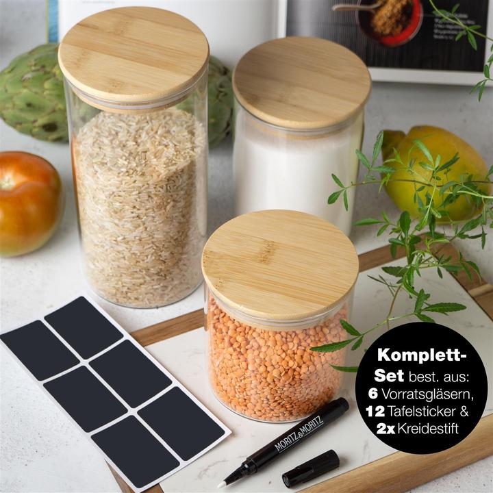 Actual product image Moritz & Moritz Vorratsgläser (1.50 l)