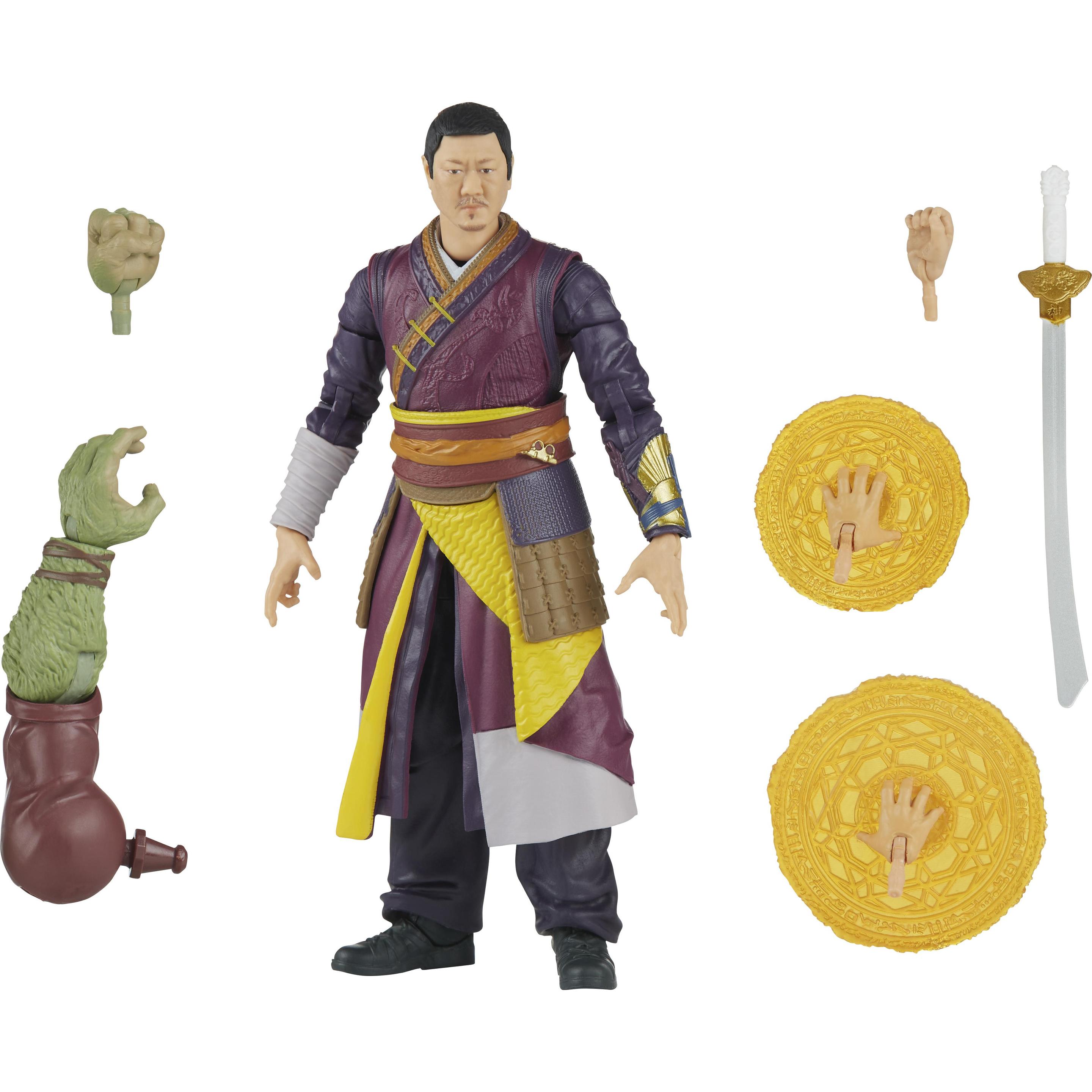 Thumbnail - Hasbro Legends Series Marvel’s Wong Sammelfigur (15 cm), 4 Accessoires und 1 Build-A-Figure Element