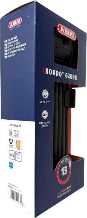 Produktbild Abus Bordo 6200K/90 SH (94 cm)