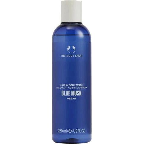 The Body Shop, Gel doccia, Blue Musk Haar- und Körperwäsche 250 ml (250 ml)