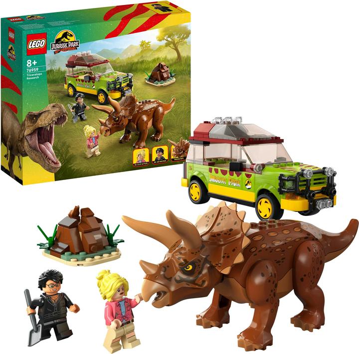 Image du produit LEGO Recherche sur les tricératops (76959, LEGO Jurassic World)