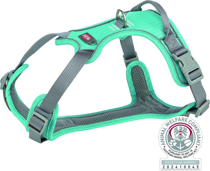 Productafbeelding Trixie Hondentuig Premium Active Aqua - 30-40X1,5 cm (S, XS, Hond, Hondensport)