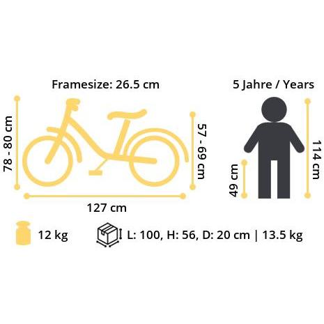 Thumbnail - Bikestar, Kindervelo, (18")