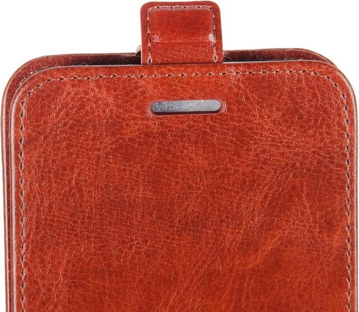 Image du produit Cover-Discount Étui à rabat en cuir avec compartiment photo vertical (Apple iPhone X, Apple iPhone XS)