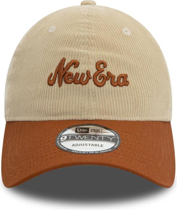Produktbild New Era 9Twenty Strapback Kord Cap - Script Beige