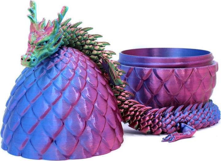 Produktbild Dungeons & Dragons Darkliths 3D Fidget Toy Drachenei mit Drache 15 cm Display (12)