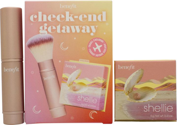 Actual product image BeneFit Cosmetics Benefit Cheek-End Getaway Set (Warm Seashell-Pink)