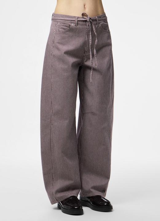 Produktbild Pieces PCBILLO MW BINDEVERSCHLUSS Barrel Fit Jeans (25)