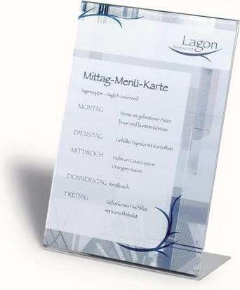 Produktbild Durable Präsentationsständer A4,transparent (A4)