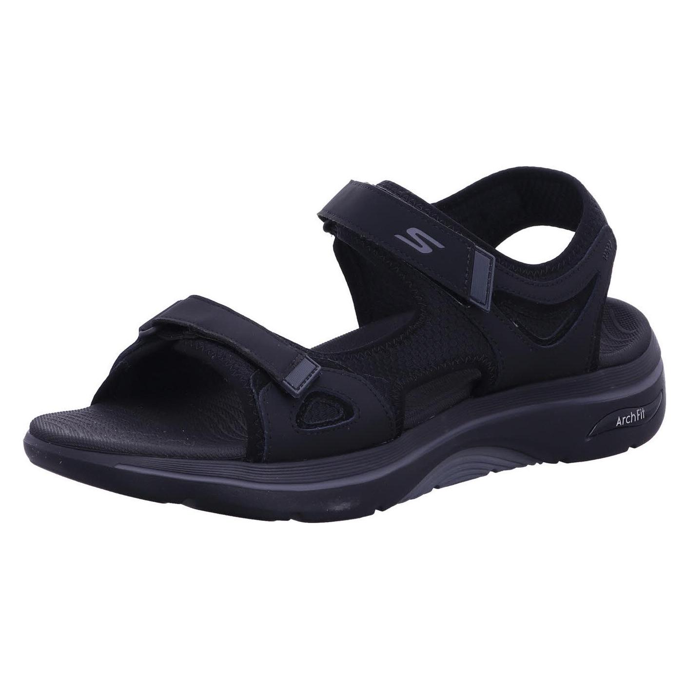 Skechers, Mannen, Sandalen, Go Walk Arch Fit 2.0 Zand - Capistrano, Zwart, (44)