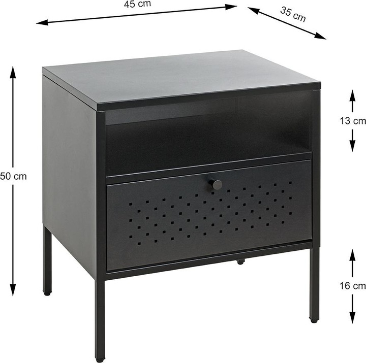Image du produit HAKU Möbel Console (45 x 35 x 50 cm)