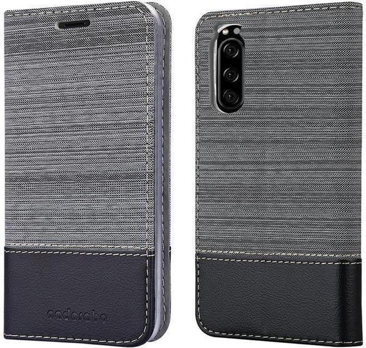 Produktbild Cadorabo Book Jeans Optik Cover (Sony Xperia 1 II)