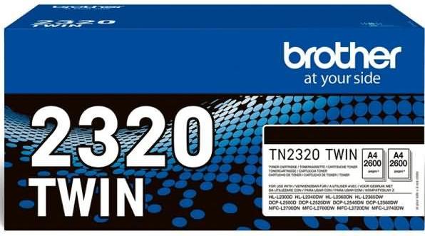 Produktbild Brother TN-2320TWIN (BK)