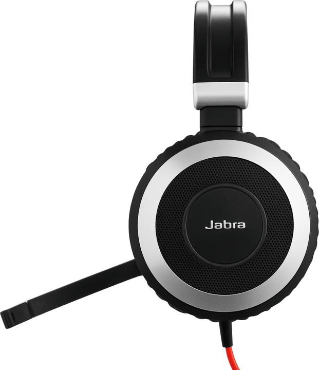 Actual product image Jabra Evolve 80 (Cable, USB-A, Avaya, Cisco, Microsoft teams)