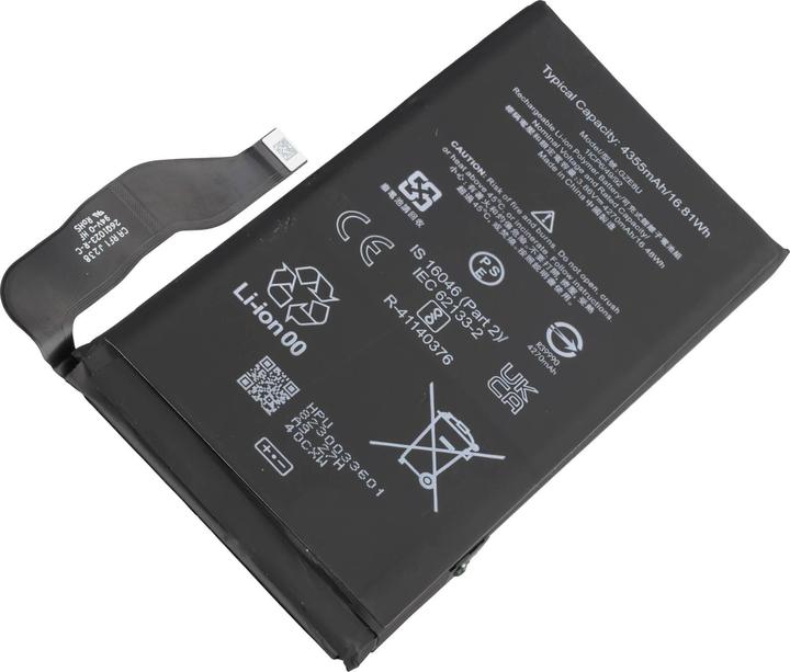 Produktbild AccuCell Akku passend für Google Pixel 7, Li-Polymer, 3,86V, 4355mAh, 16,8Wh, ohne Werkzeug
