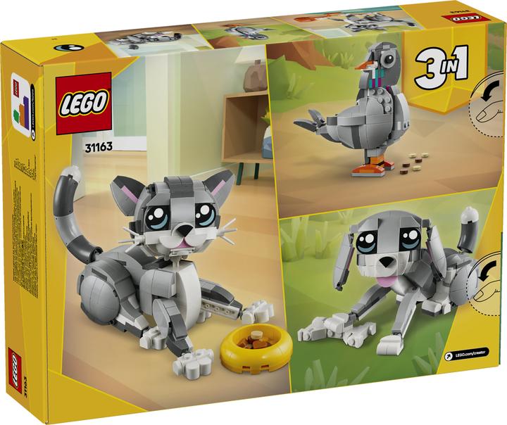 Produktbild LEGO Graue Katze (31163, LEGO Creator Expert)