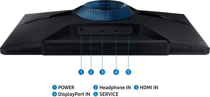 Actual product image Samsung ODYSSEY G3 G30D (1920 x 1080 pixels, 24")