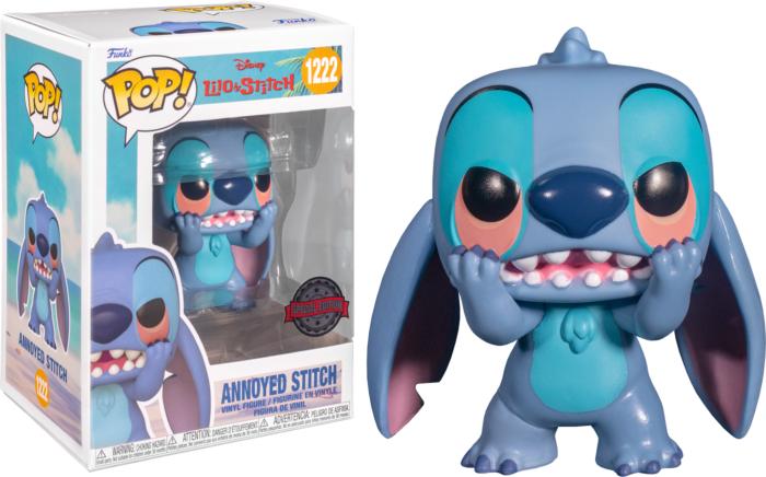 Actual product image Funko POP! Disney Lilo & Stitch Annoyed Stitch (1222) EXM
