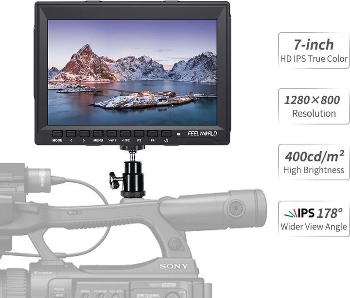 Immagine prodotto Feelworld FW759 (7", WXGA)