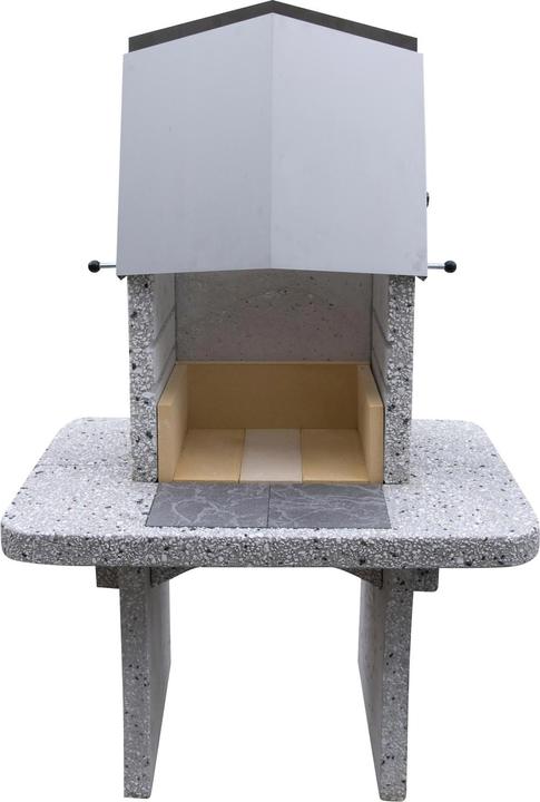 Nouvel Fireplace Mira with folding roof
