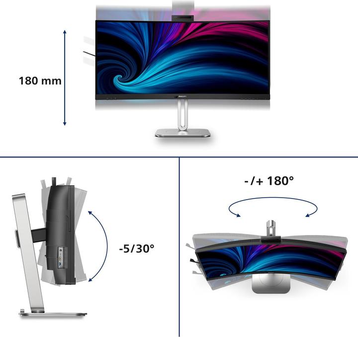 Actual product image Philips 34B2U6603CH (3440 x 1440 pixels, 34")
