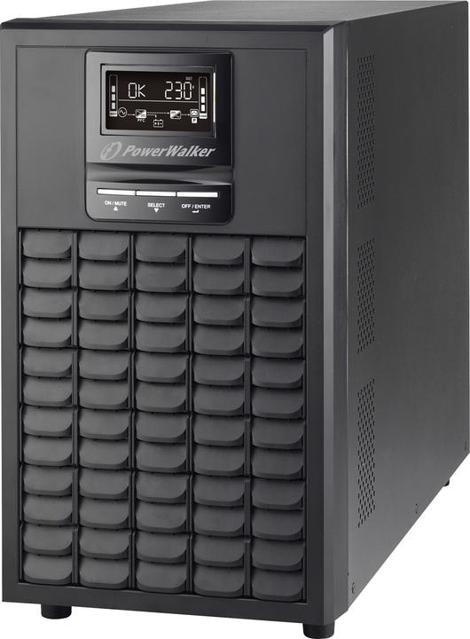 Actual product image Powerwalker VFI 2000 CG PF1 2000VA / 2000W Online UPS Tower Double Conversion SNMP Slot Power Factor One (2000 VA, 2000 W, Online double converter UPS)