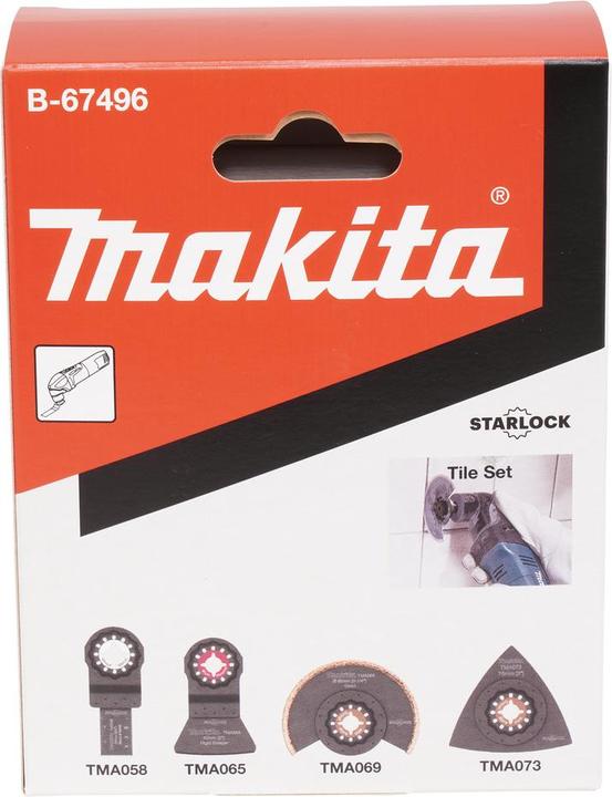 Image du produit Makita Maki Carreaux Set 2 B-67496 4pcs B-67496