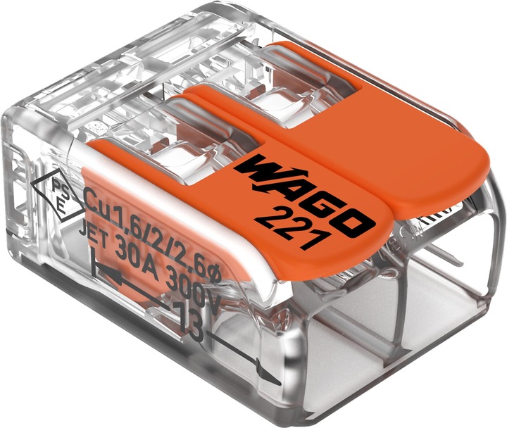 Actual product image Wago Compact connection terminal
