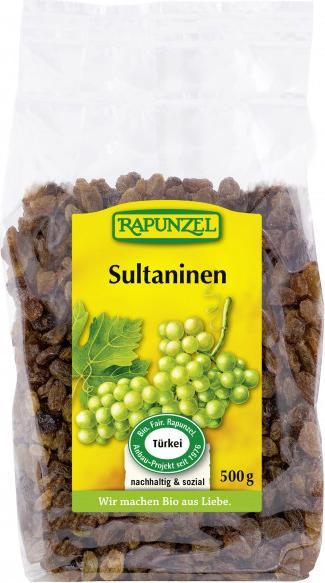 Produktbild Rapunzel Sultaninen hell (500 g)