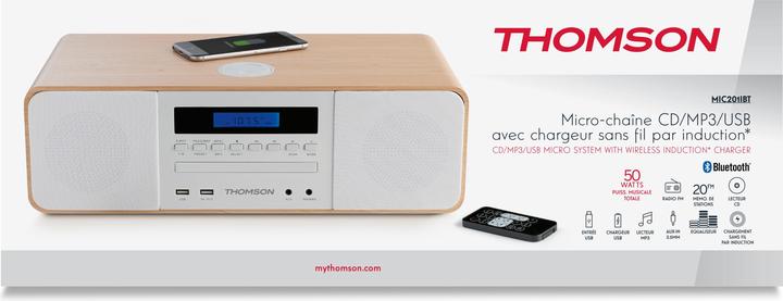 Actual product image Thomson MIC201IBT (FM, Bluetooth)