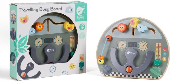 Produktbild Classic World Holzaktivitäten Reiseschild Verkehr