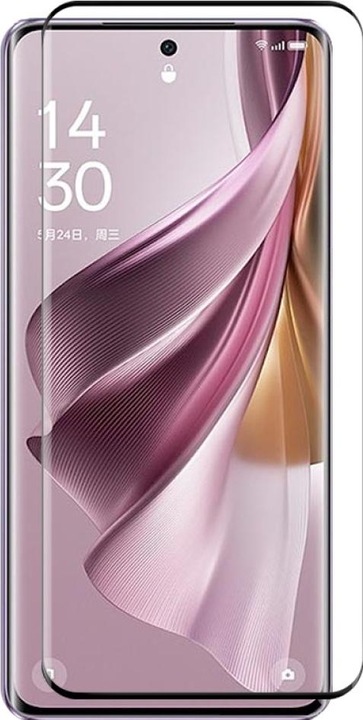 Screenguard Oppo Reno10 Pro 5G Full Screen Panzerglas Schutzfolie 2.5D 9H (1 Stück, Oppo Reno 10 Pro)