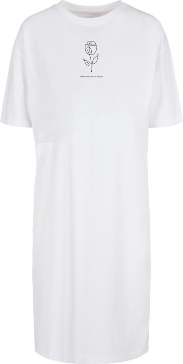 Immagine prodotto Merchcode Donna Primavera - Vestito a tulipano a fiori con spacco oversize - 119081 (5XL)