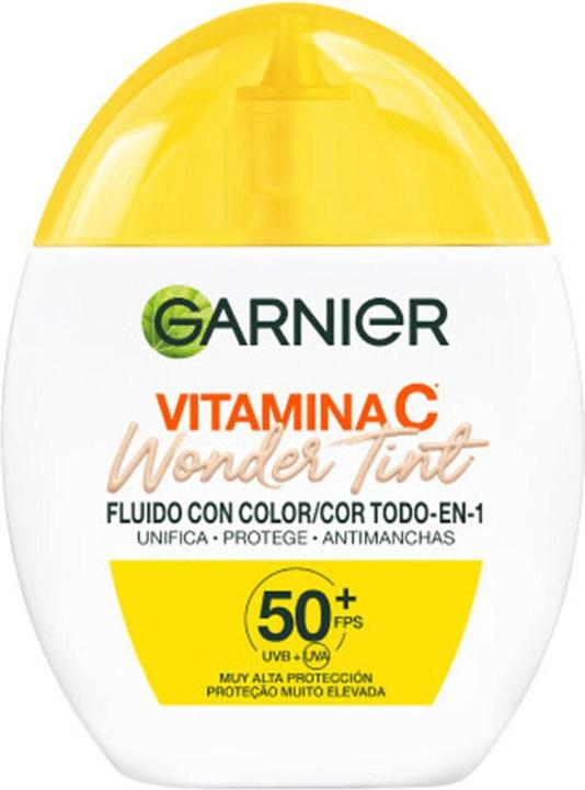 Garnier Vitamin C Wonder Tint Fluid 40ml Light Spf50 (40 ml, Tagescreme, SPF 50)