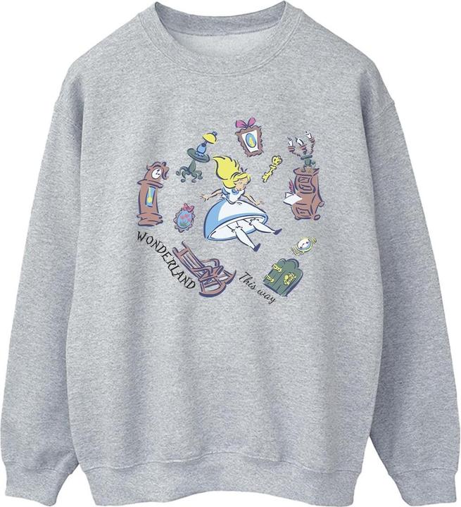 Immagine prodotto Disney Felpa Alice in Wonderland Falling (M)