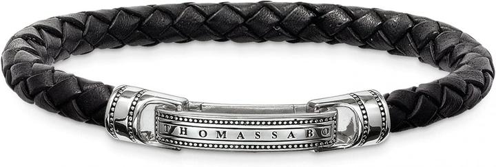 Immagine prodotto Thomas Sabo Bracciale (16 cm, Argento, Cuoio)