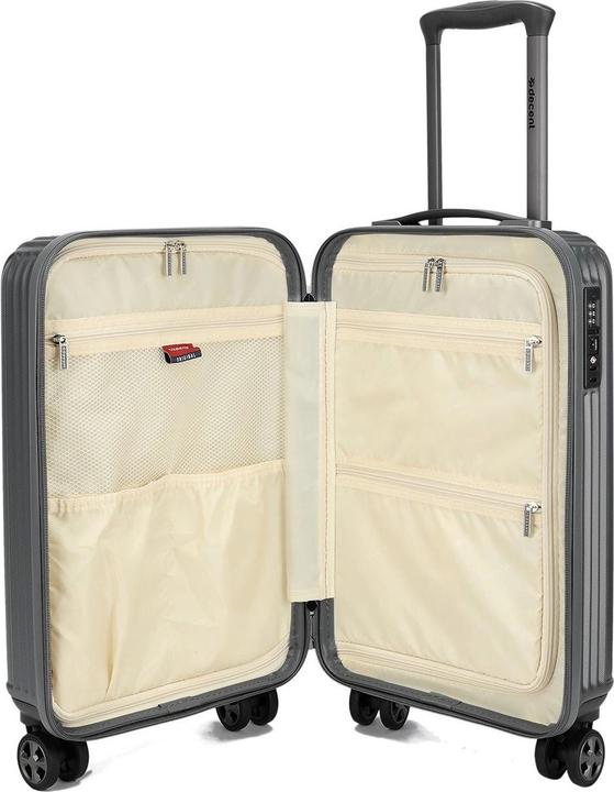 Actual product image Decent Tourister Handbagage Spinner 55 cm Grey (34 l)