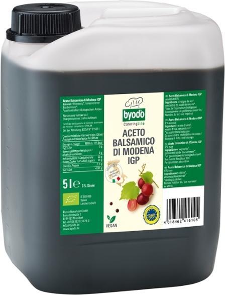 Immagine prodotto Byodo Aceto Balsamico di Modena IGP - Barattolo (5000 ml)