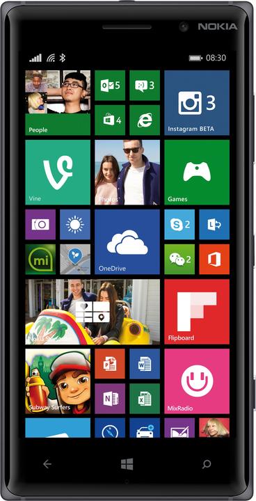 Nokia Lumia 830 (16 GB, Nero, 5", 10 Mpx, 4G)