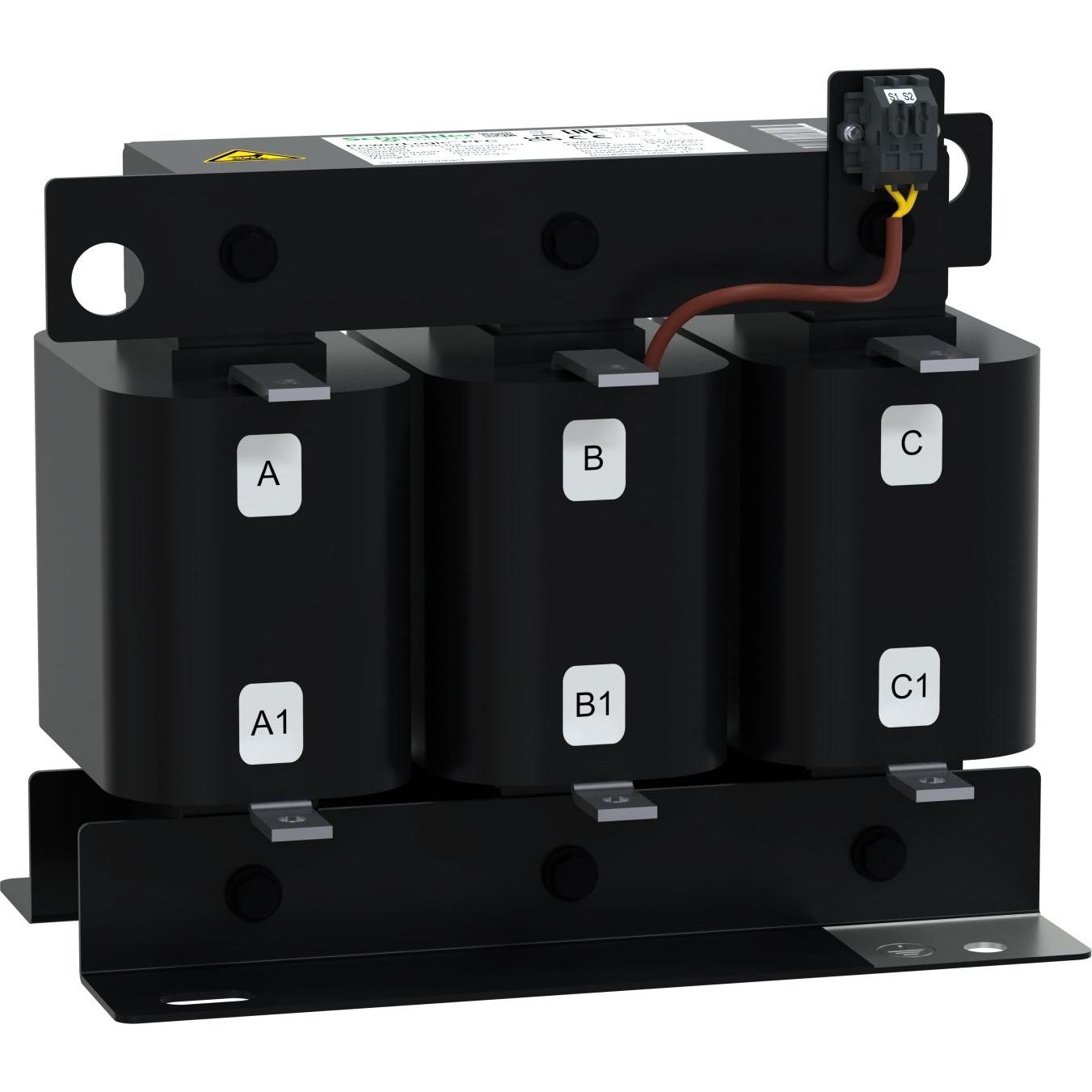 Schneider Electric Filterkreisdrossel, PowerLogic PFC, 12,5kvar, 210Hz, (4,2), 5,7%, 50Hz, 690V LVR05125A69T, Induktor