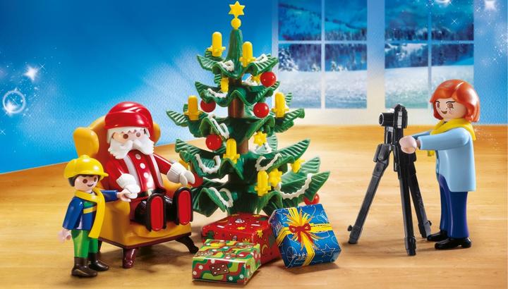 Produktbild Playmobil Figurenset Weihnachten 5753 Foto mit dem Weihnachtsmann (5753)