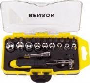 Image du produit Benson Ensemble de prise de bits + cliquet 23 pièces (10 mm, 12 mm)