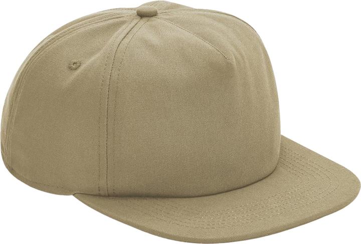 Actual product image Beechfield 5 panel organic cotton cap (One size)